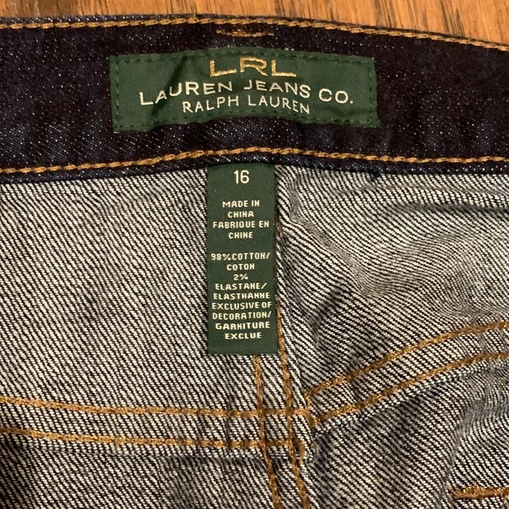 Ralph Lauren Dark Denim Skirt - Picture 6 of 7